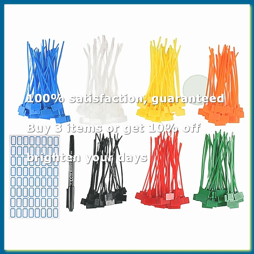 Writing Tools - 250 attaches de marquage de câbles
