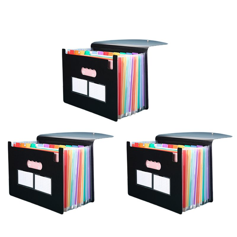 Expandable Accordion File Folder 13 Pockets - Dossier de classement extensible A4 Superior-3X