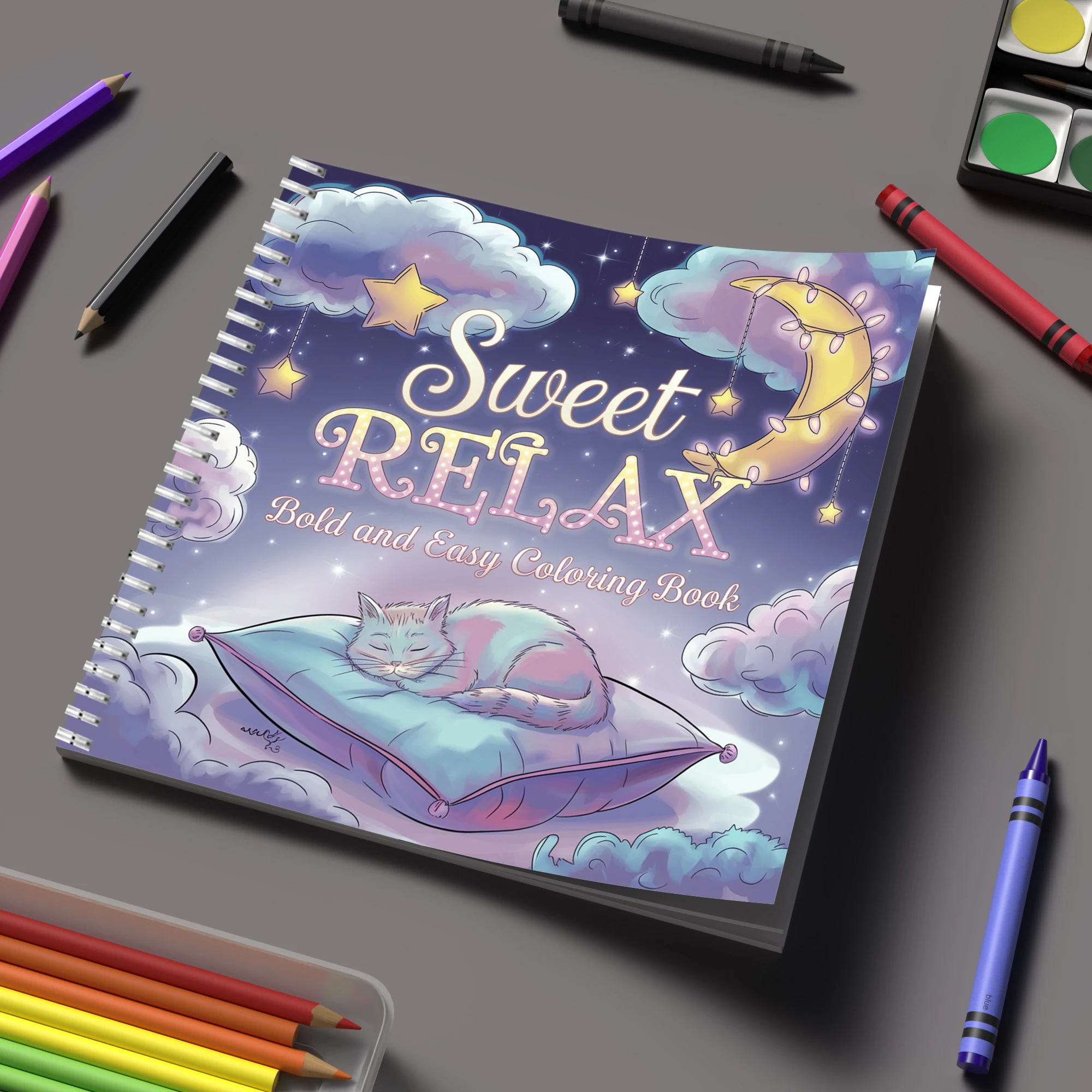 Livre de coloriage Sweet Relax - School Supplies avis et prix