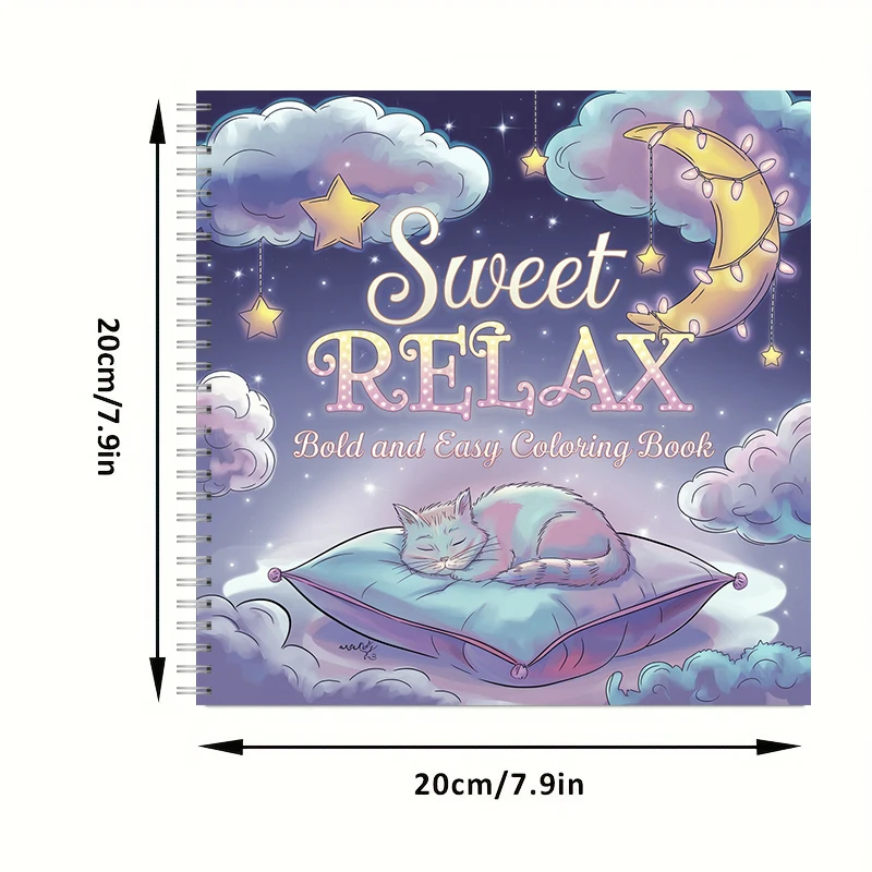 Livre de coloriage Sweet Relax - School Supplies avis et prix