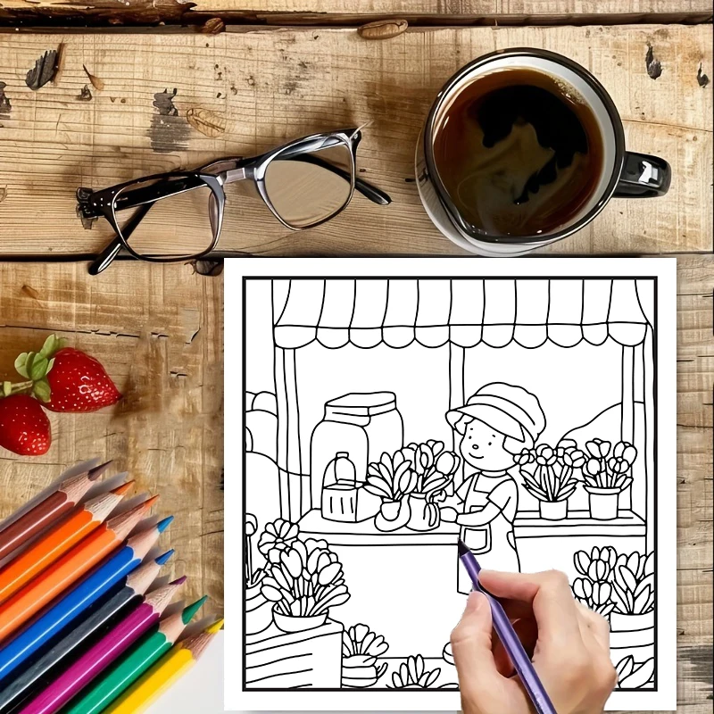 Livre de coloriage Sweet Relax - School Supplies avis et prix