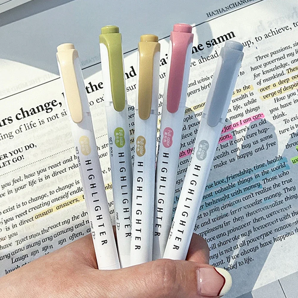 Surligneurs Pastel de couleurs - Pastel Highlighter Set Double Ended avis et prix
