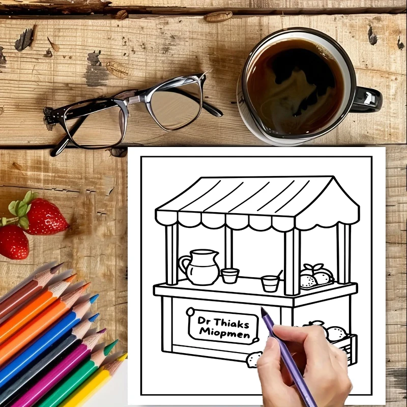 Livre de coloriage Little Spac - School Supplies avis et prix