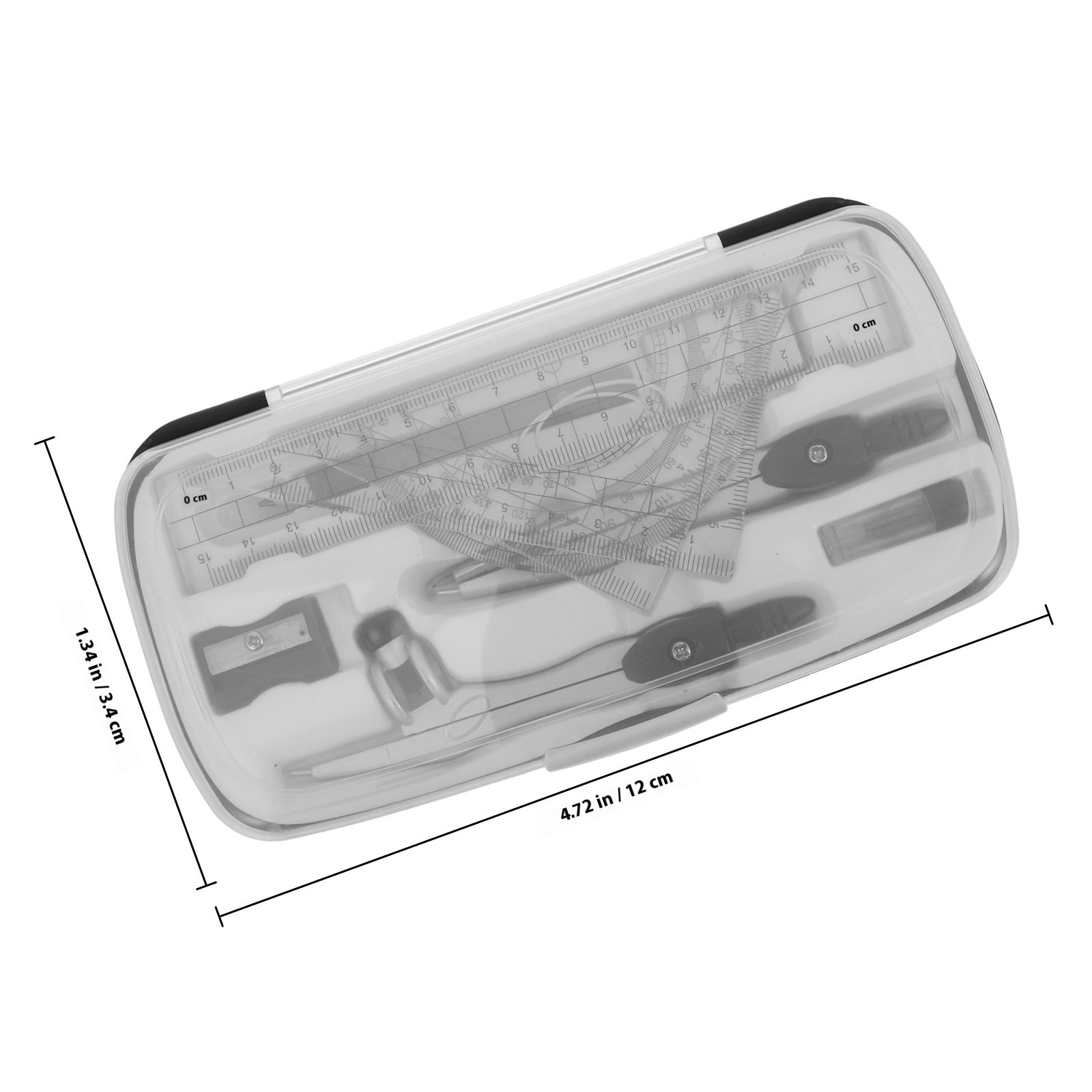 1 ensemble de matériel de dess - Math Geometry Set With Compass avis et prix
