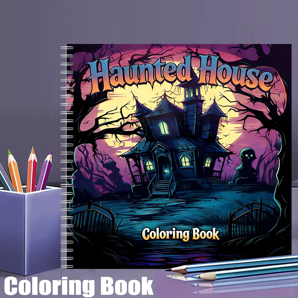 Livre de coloriage Maison Hant - School Supplies avis et prix
